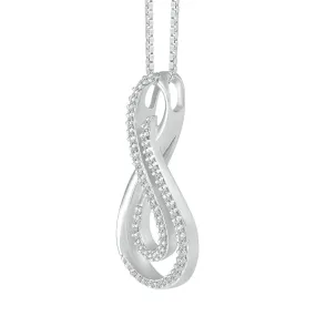 1/5 CTW Diamond Fashion 18-inch Pendant in Sterling Silver