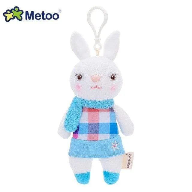 18cm Mini Metoo Dolls Stuffed Toys For Girls Baby Beautiful Unicorns Rabbit Small Keychains Pendant Soft Animals For Boys Infant