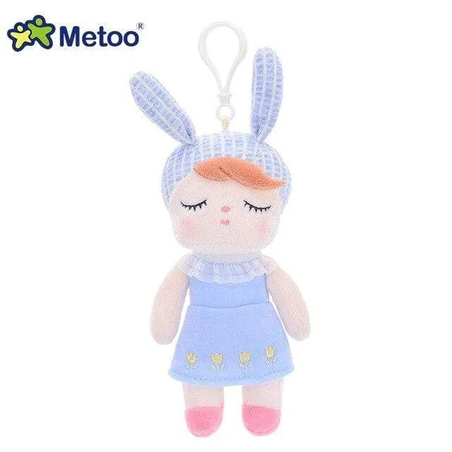 18cm Mini Metoo Dolls Stuffed Toys For Girls Baby Beautiful Unicorns Rabbit Small Keychains Pendant Soft Animals For Boys Infant