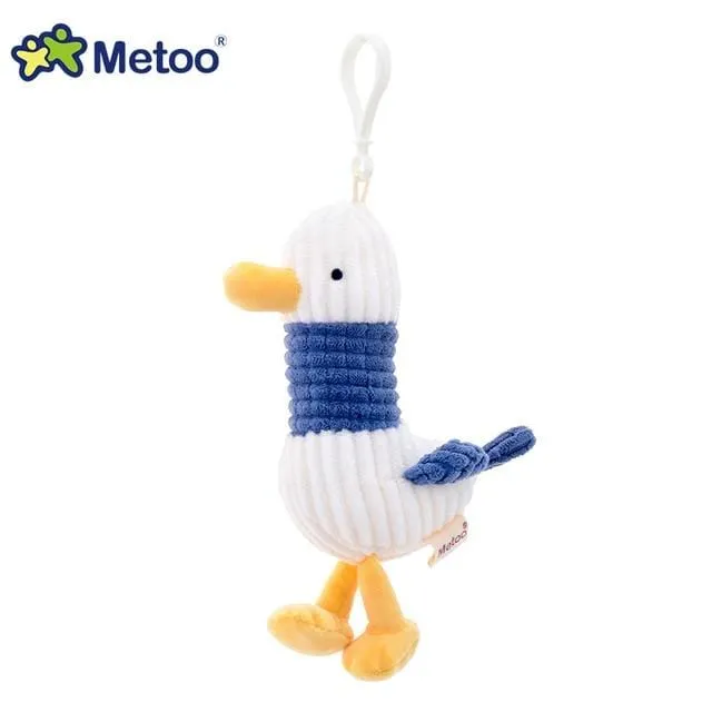 18cm Mini Metoo Dolls Stuffed Toys For Girls Baby Beautiful Unicorns Rabbit Small Keychains Pendant Soft Animals For Boys Infant