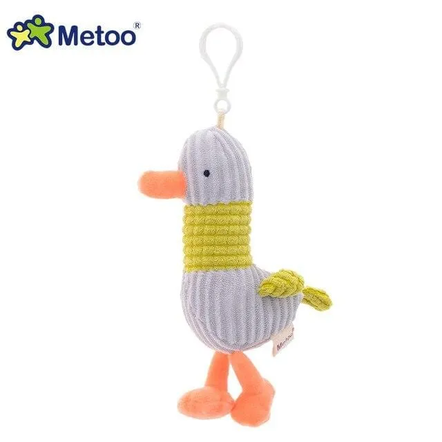 18cm Mini Metoo Dolls Stuffed Toys For Girls Baby Beautiful Unicorns Rabbit Small Keychains Pendant Soft Animals For Boys Infant