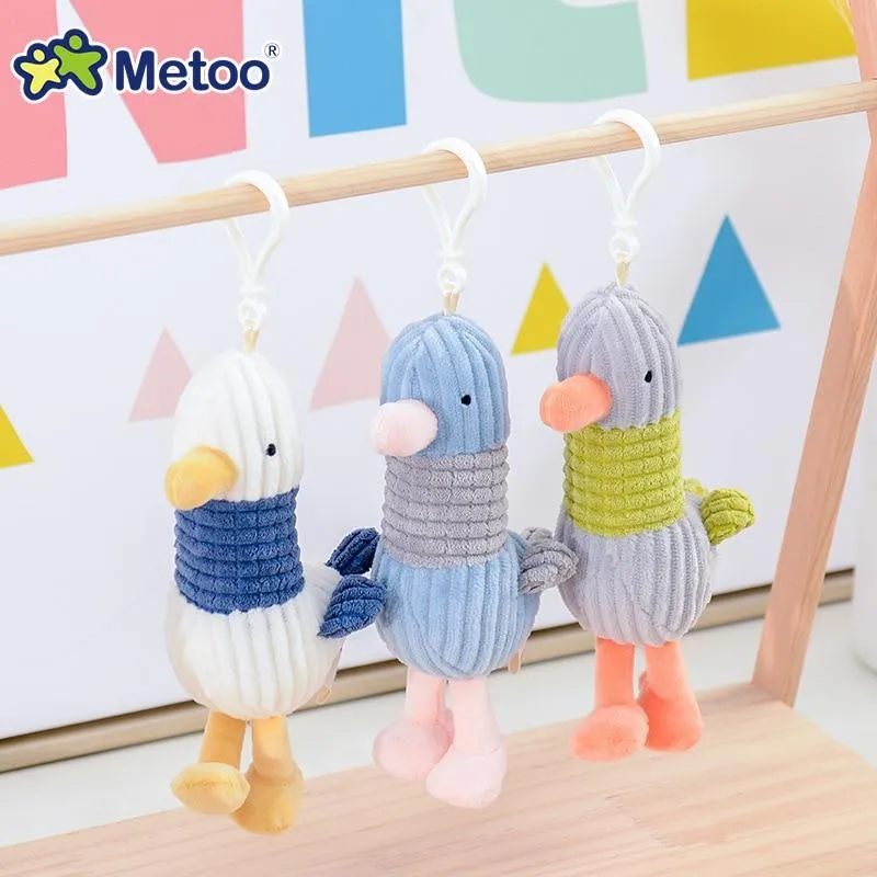 18cm Mini Metoo Dolls Stuffed Toys For Girls Baby Beautiful Unicorns Rabbit Small Keychains Pendant Soft Animals For Boys Infant