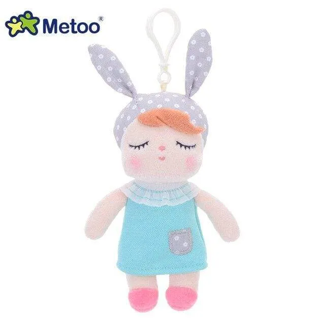 18cm Mini Metoo Dolls Stuffed Toys For Girls Baby Beautiful Unicorns Rabbit Small Keychains Pendant Soft Animals For Boys Infant