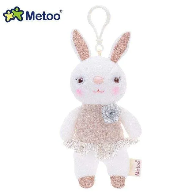 18cm Mini Metoo Dolls Stuffed Toys For Girls Baby Beautiful Unicorns Rabbit Small Keychains Pendant Soft Animals For Boys Infant