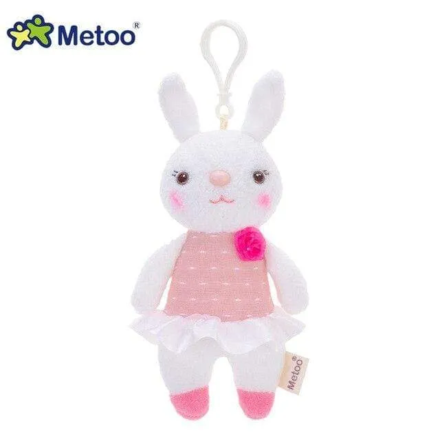 18cm Mini Metoo Dolls Stuffed Toys For Girls Baby Beautiful Unicorns Rabbit Small Keychains Pendant Soft Animals For Boys Infant