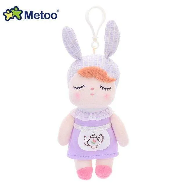 18cm Mini Metoo Dolls Stuffed Toys For Girls Baby Beautiful Unicorns Rabbit Small Keychains Pendant Soft Animals For Boys Infant