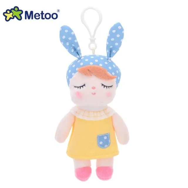 18cm Mini Metoo Dolls Stuffed Toys For Girls Baby Beautiful Unicorns Rabbit Small Keychains Pendant Soft Animals For Boys Infant