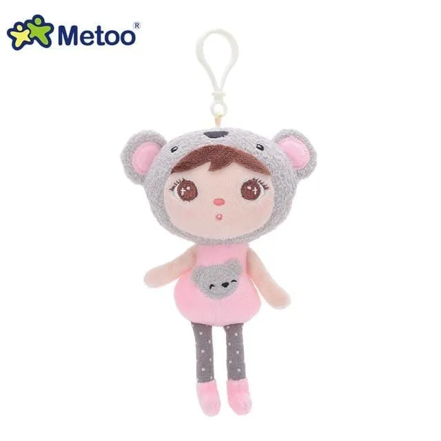 18cm Mini Metoo Dolls Stuffed Toys For Girls Baby Beautiful Unicorns Rabbit Small Keychains Pendant Soft Animals For Boys Infant