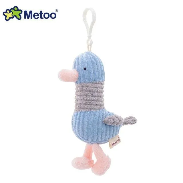 18cm Mini Metoo Dolls Stuffed Toys For Girls Baby Beautiful Unicorns Rabbit Small Keychains Pendant Soft Animals For Boys Infant