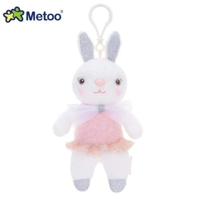 18cm Mini Metoo Dolls Stuffed Toys For Girls Baby Beautiful Unicorns Rabbit Small Keychains Pendant Soft Animals For Boys Infant