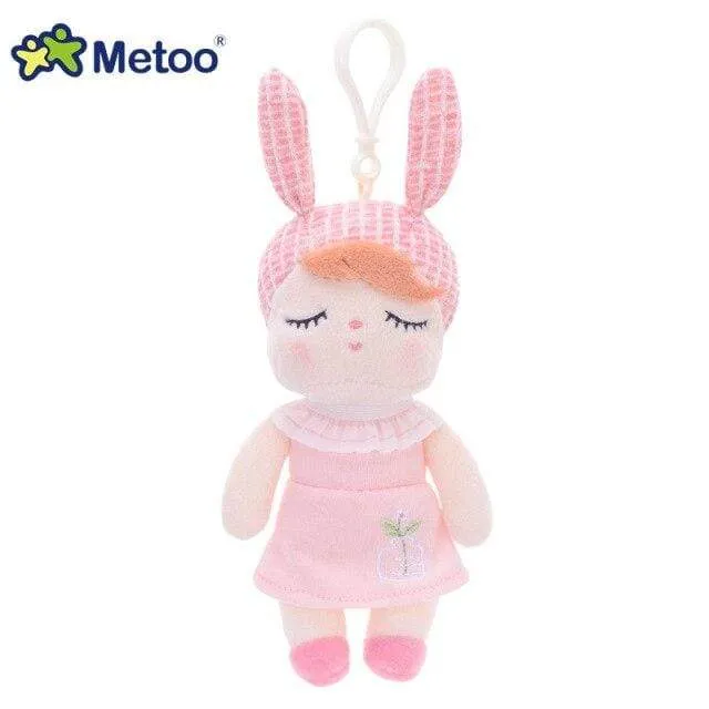 18cm Mini Metoo Dolls Stuffed Toys For Girls Baby Beautiful Unicorns Rabbit Small Keychains Pendant Soft Animals For Boys Infant