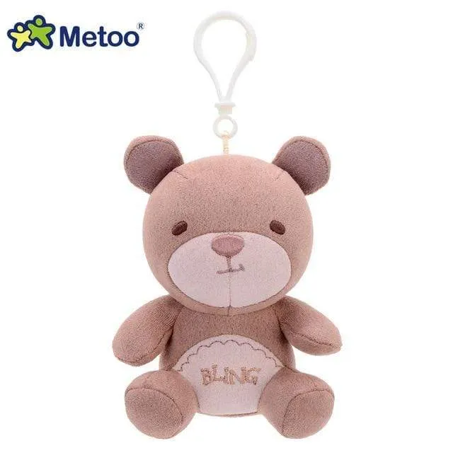 18cm Mini Metoo Dolls Stuffed Toys For Girls Baby Beautiful Unicorns Rabbit Small Keychains Pendant Soft Animals For Boys Infant