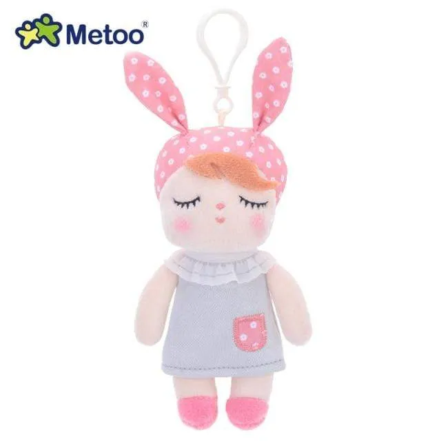 18cm Mini Metoo Dolls Stuffed Toys For Girls Baby Beautiful Unicorns Rabbit Small Keychains Pendant Soft Animals For Boys Infant