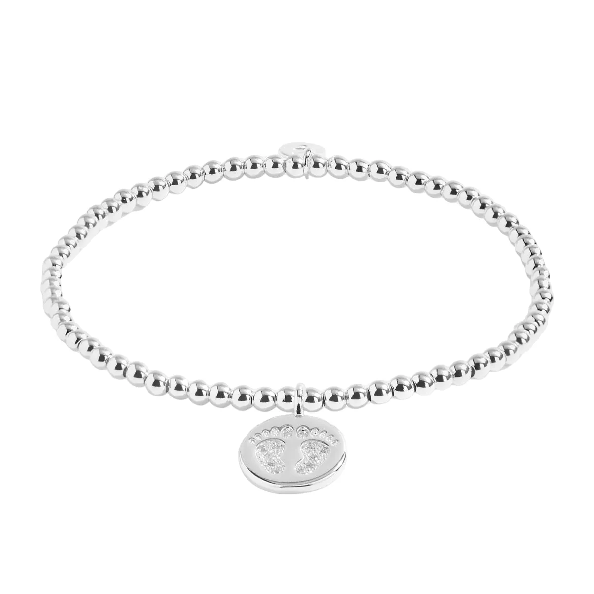 A Little 'Baby On The Way' Bracelet | Silver Plated