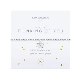 A Little 'Thinking of You' Bracelet | Silver Plated