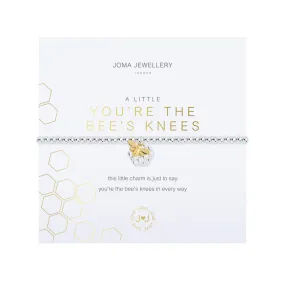 A Little 'You're The Bee's Knees' Bracelet | Silver & Gold Plated