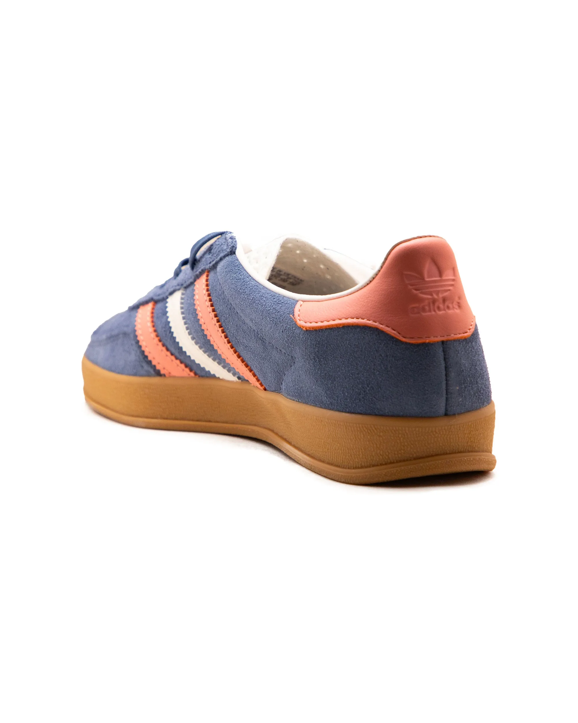 Adidas Gazelle Indoor W Blu Rosa