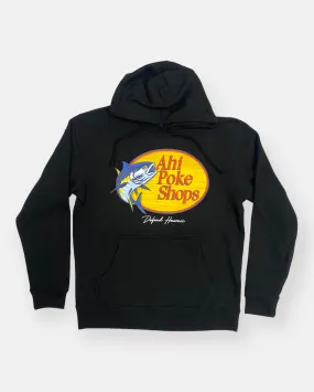 AHI POKE SHOPS Black Pullover Hoodie