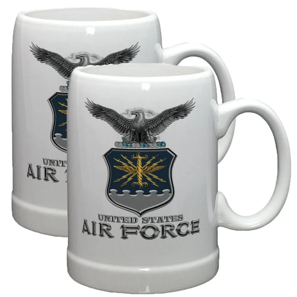 Air Force Missile Stoneware Mug Set