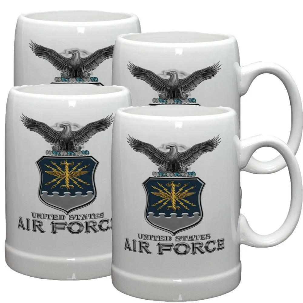 Air Force Missile Stoneware Mug Set