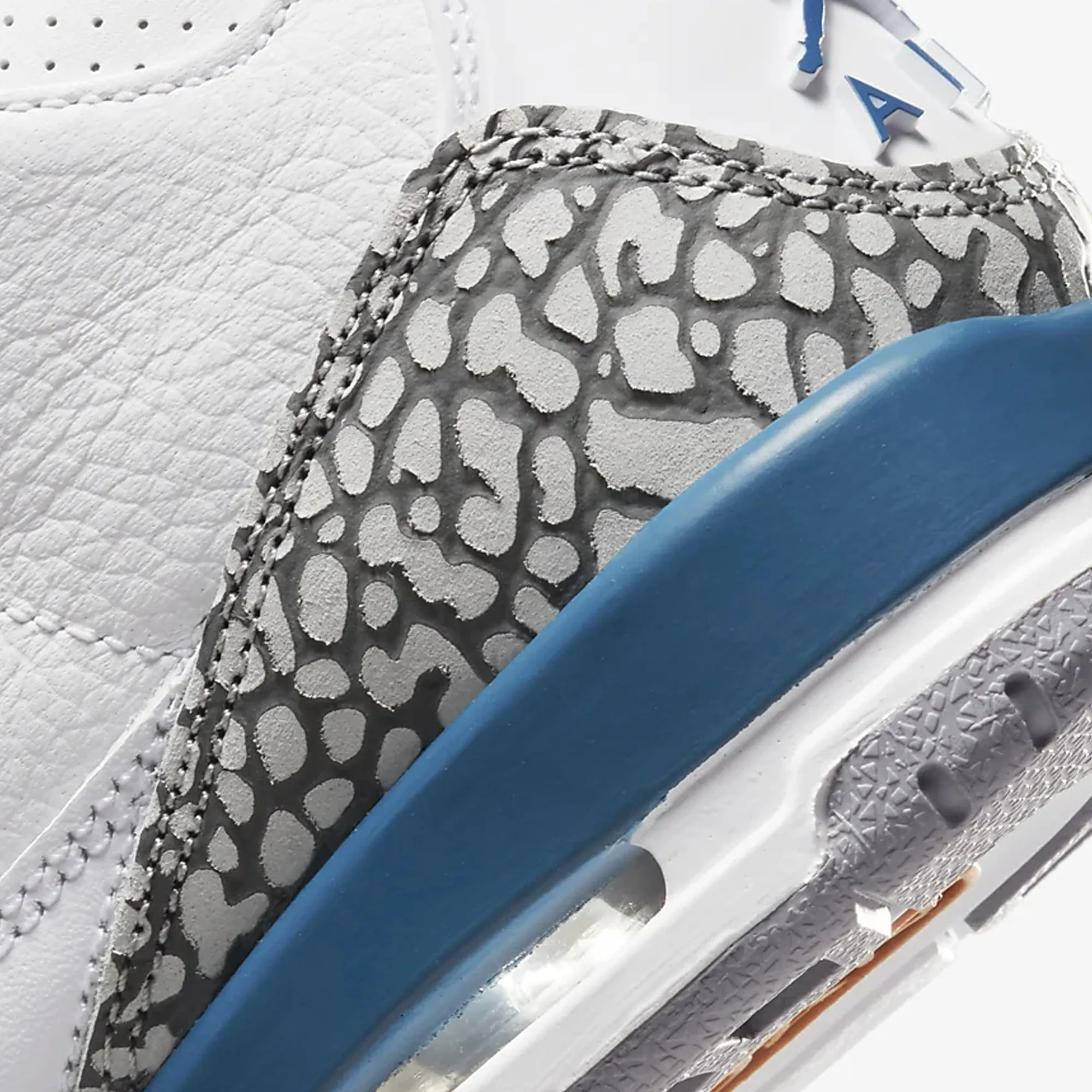 AIR JORDAN 3 RETRO 'WHITE/TRUE BLUE' (GS)