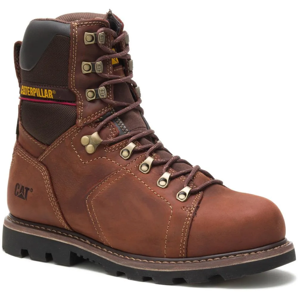 Alaska Men's Steel-Toe Work Boots Wp Walnut