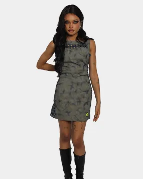 APOCALYPTIC DRESS OLIVE CAMOUFLAGE V2