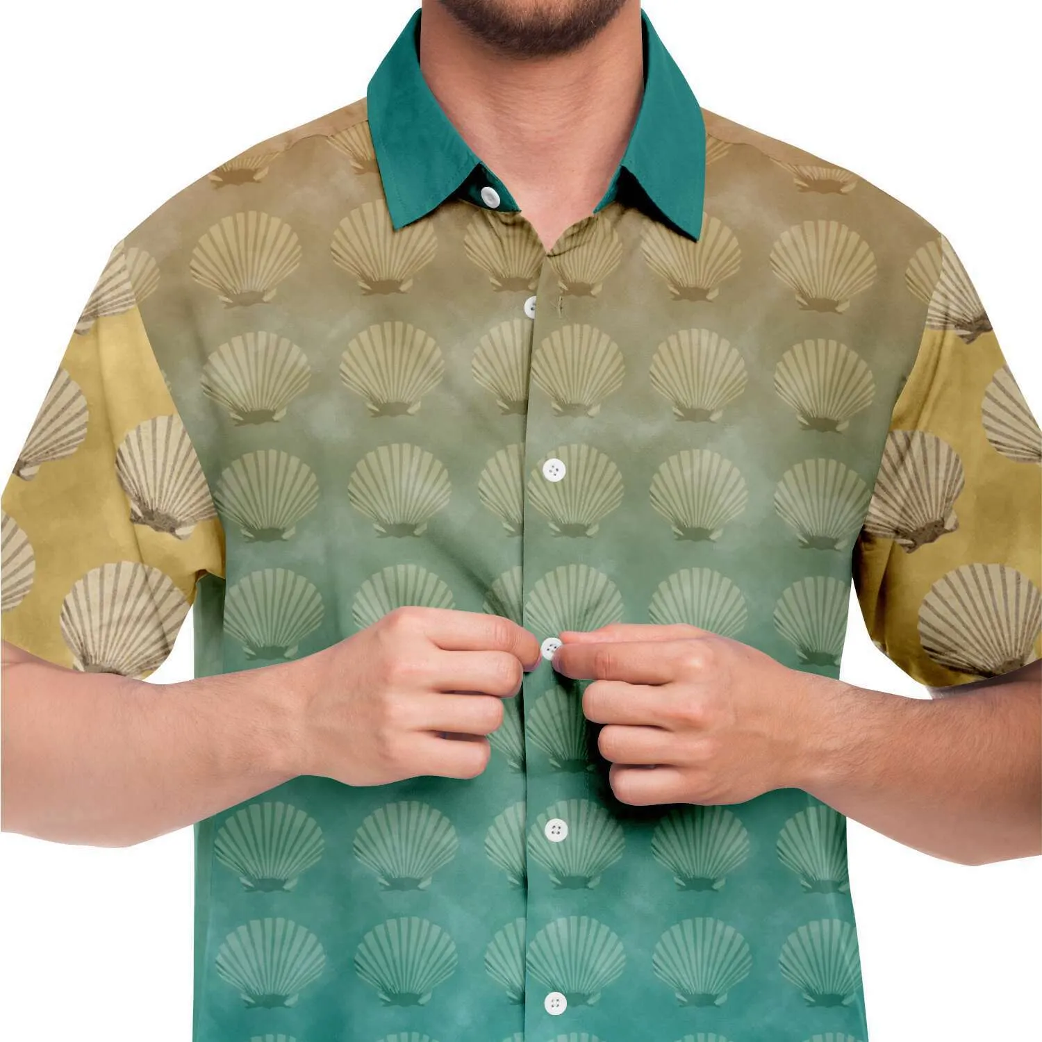 Atlantis Short Sleeve Button Down Shirt