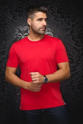 Au Noir Stretch Short-Sleeve Shirt | T-shirt Crew Neck - Michael Red