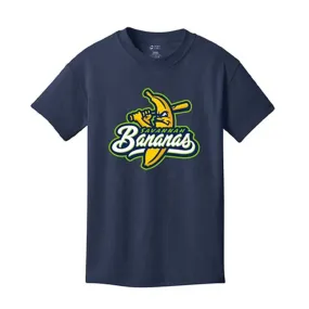 Bananas Short Sleeve Primary Logo Tee - Navy