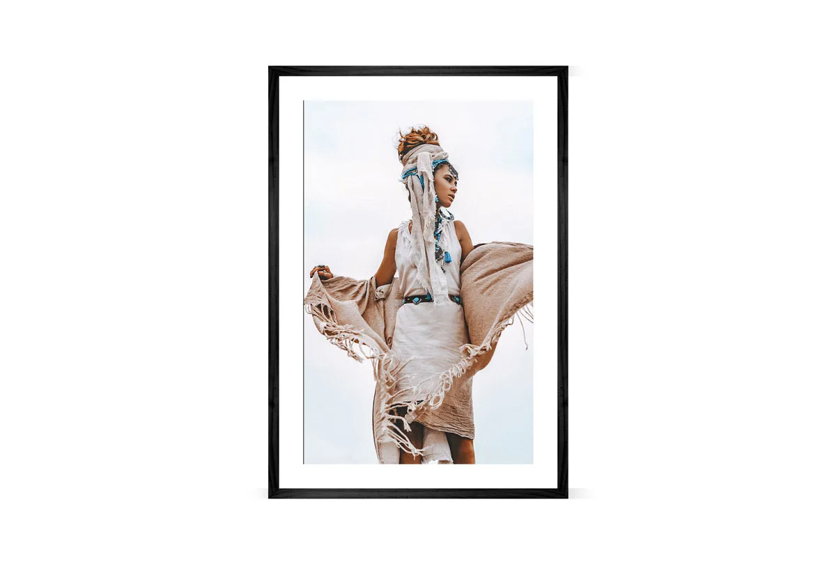 Beachside Boho Fashion | Wall Art Print