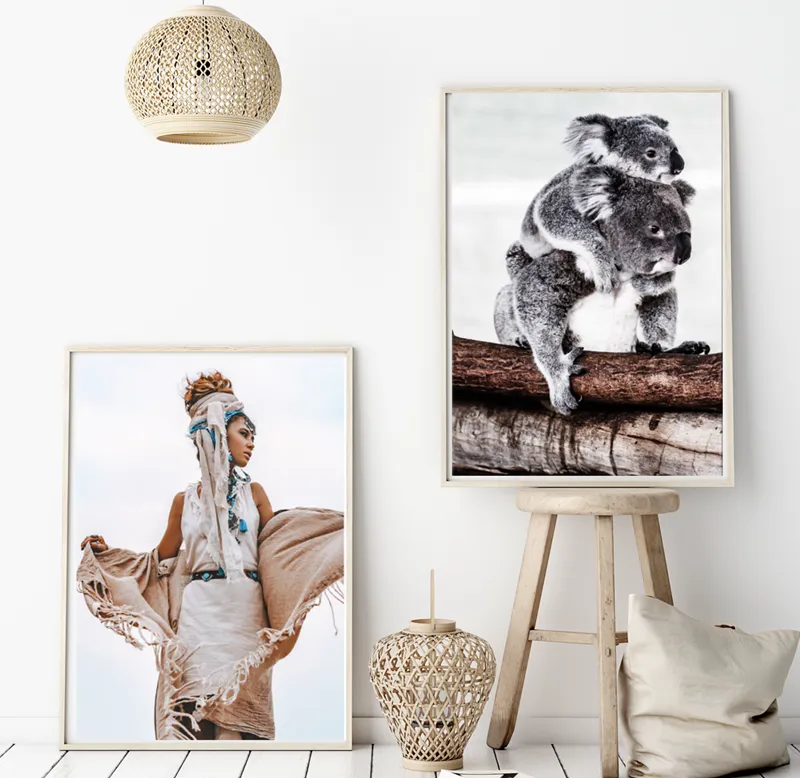 Beachside Boho Fashion | Wall Art Print