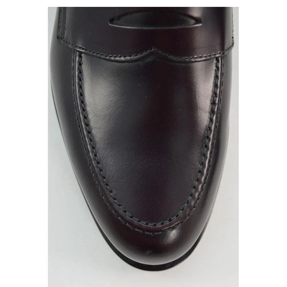 Berwick 1707 Penny Loafer (9628)- Cordovan Rois