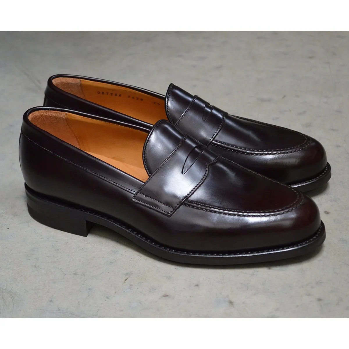 Berwick 1707 Penny Loafer (9628)- Dark Brown Dainite