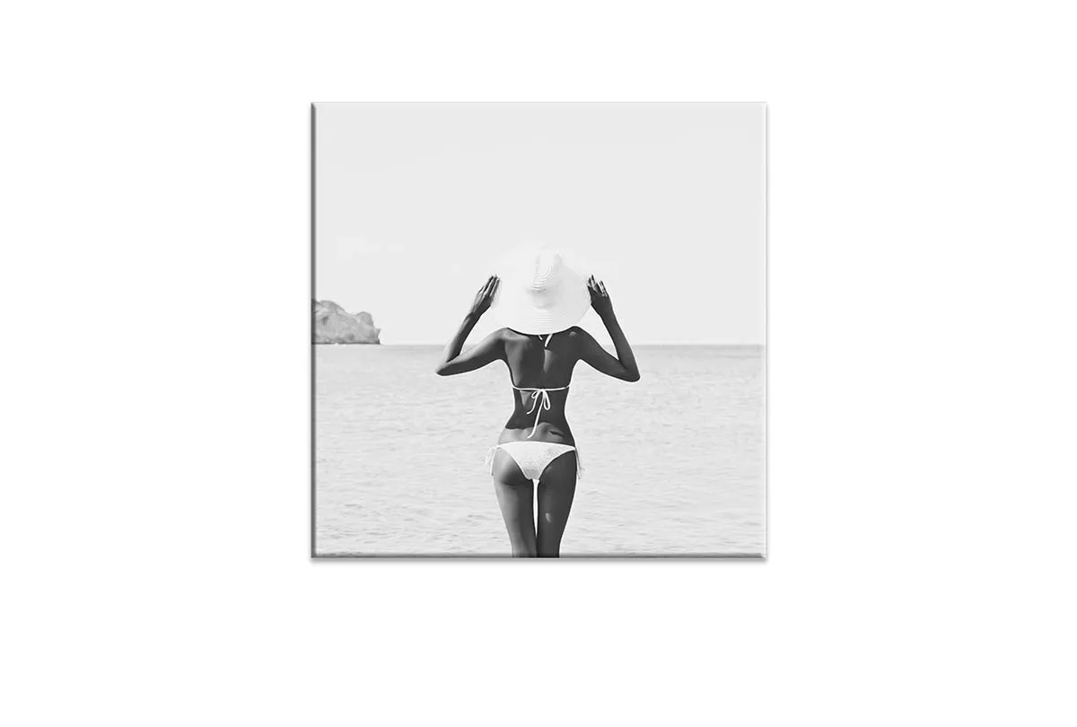 Bikini Girl | Fashion Canvas Wall Art Print