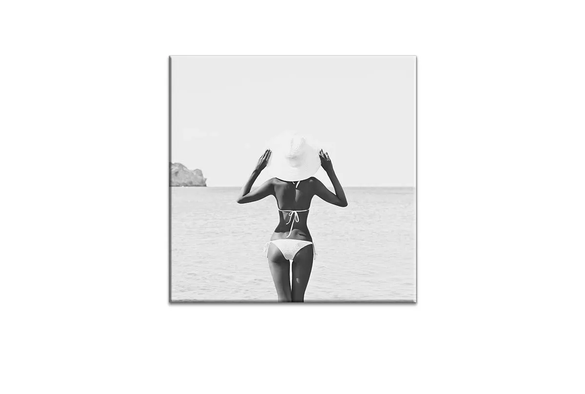 Bikini Girl | Fashion Canvas Wall Art Print