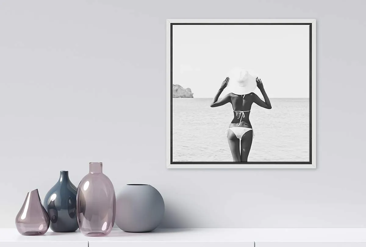 Bikini Girl | Fashion Canvas Wall Art Print