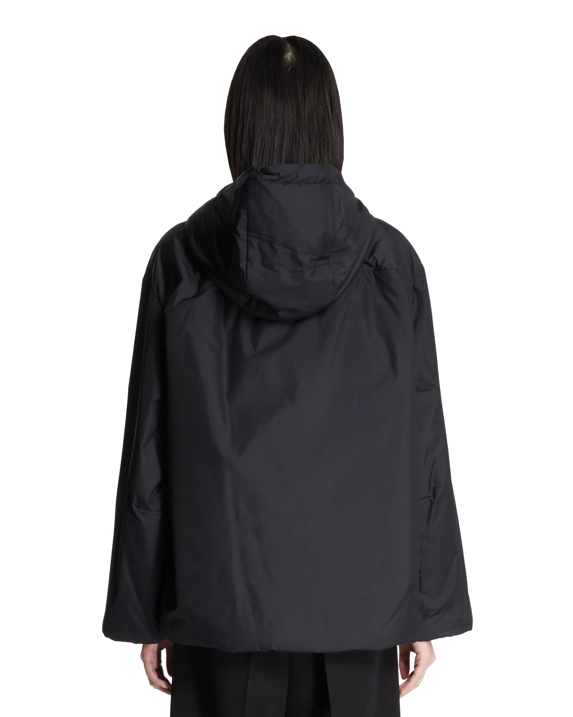 Black Hooded Jacket