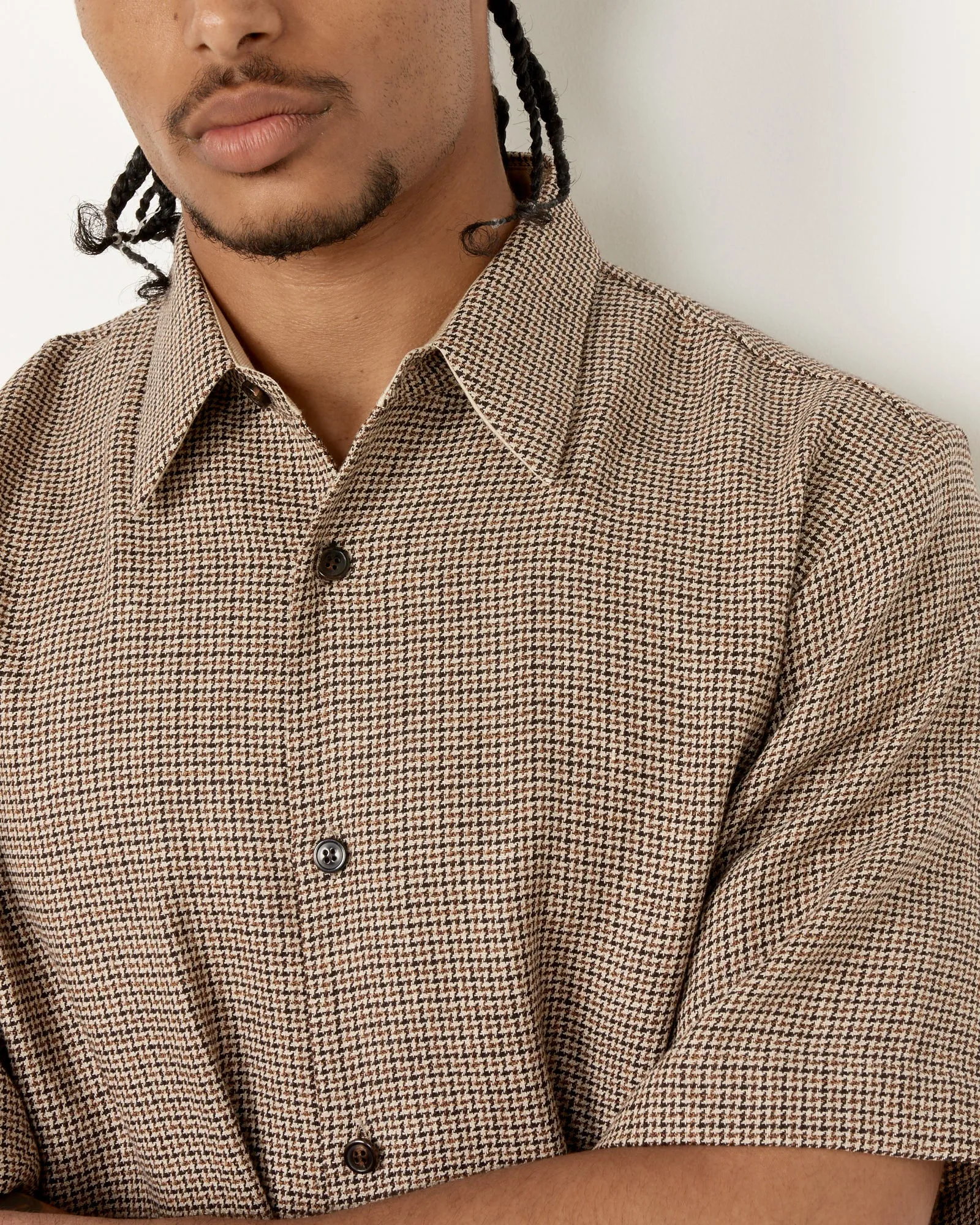 Clasen Shirt in Camel