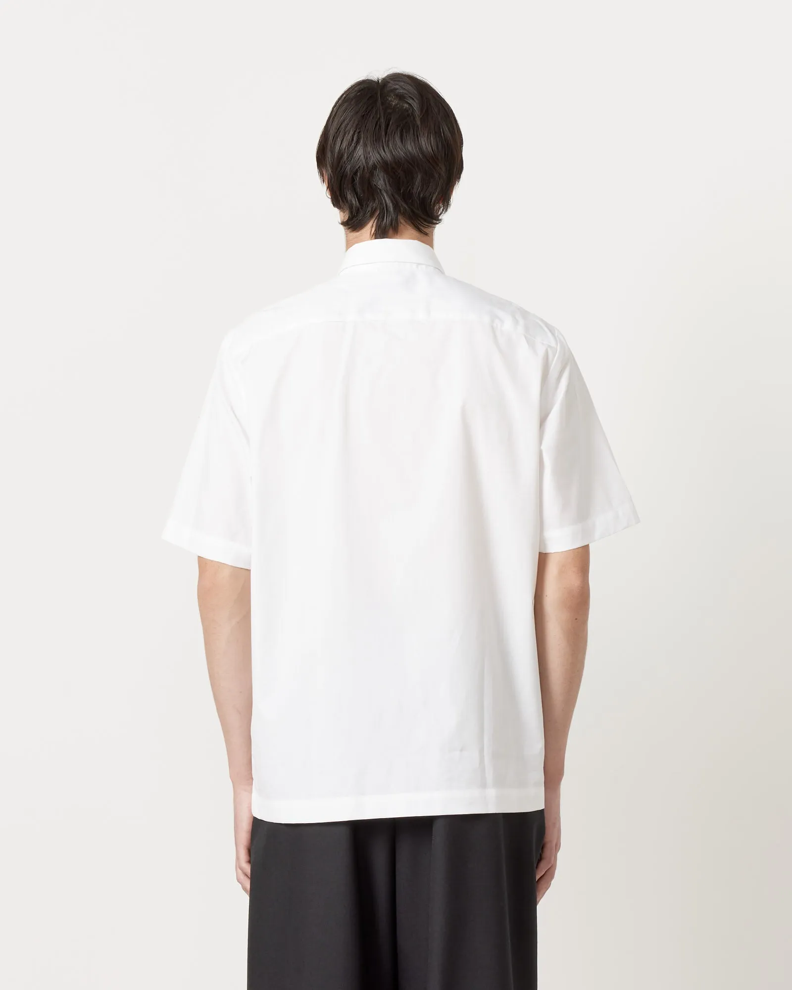 Clasen Short Sleeve Shirt in White