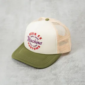 Deus ex Machina Amped Circle Trucker - Cream