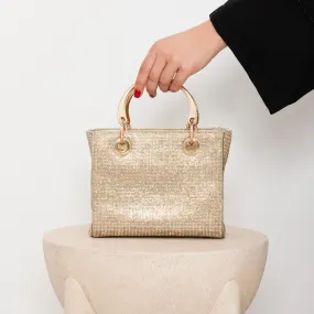 Diamante Evening Basket Bag AD 112