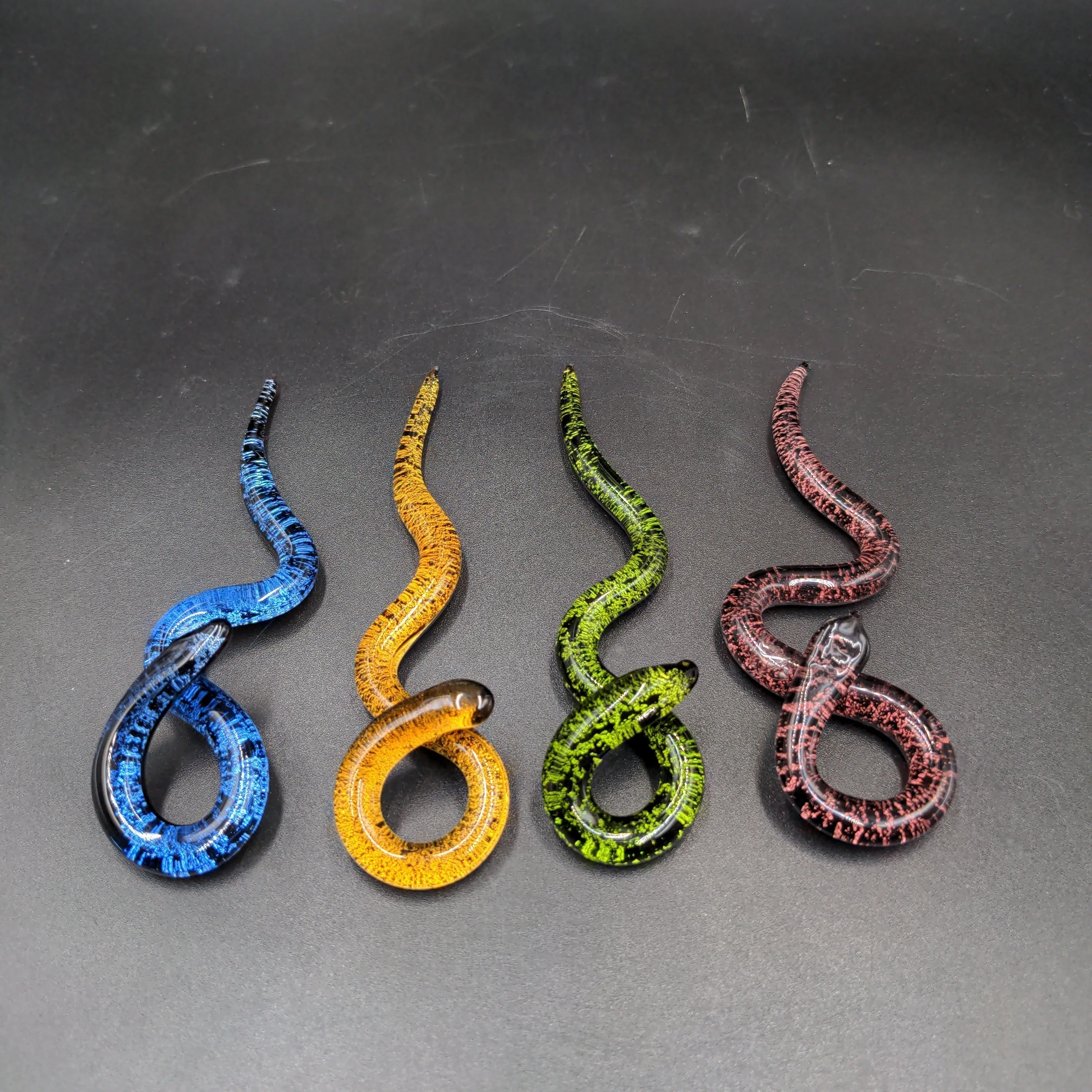 Dichro Glitter Glass Snake Dab Tool | 4