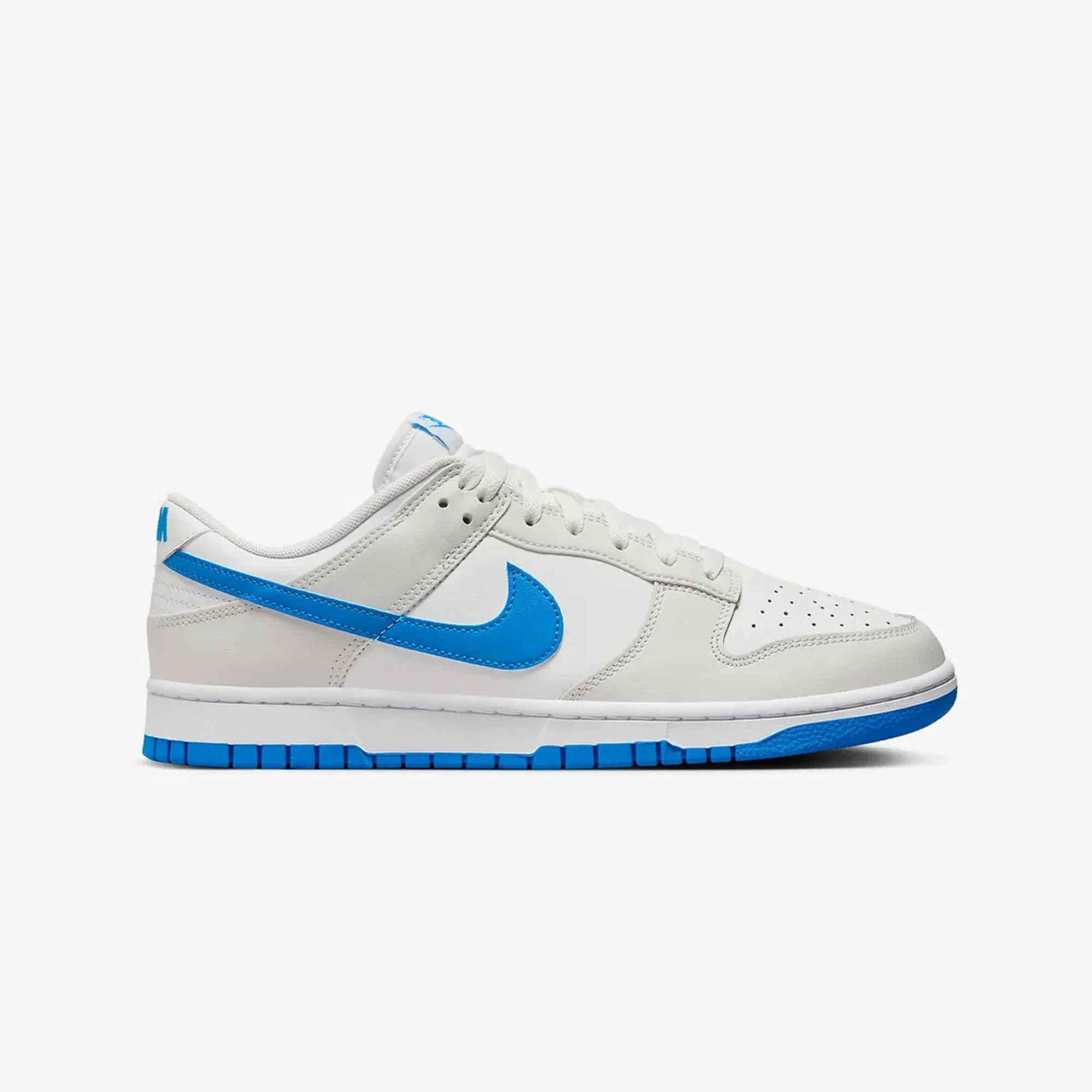 DUNK LOW RETRO 'SUMMIT WHITE/PHOTO BLUE-PLATINUM TINT'