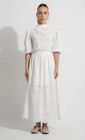 ESPECIA Allen Maxi Dress - Off White