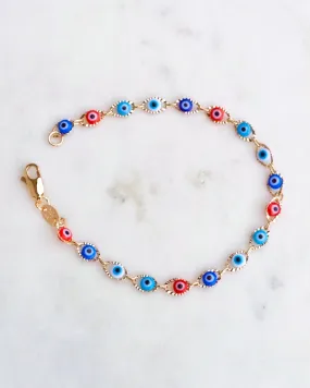 Evil eye bracelet