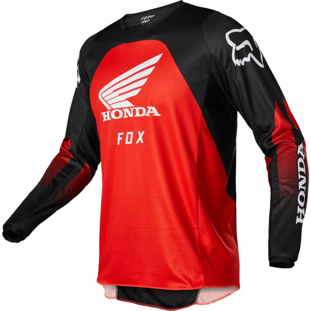 Fox 180 Honda Jersey Black/Red