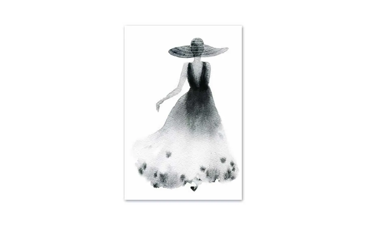 Glamorous Dress 3 | Fashion Wall Art Print