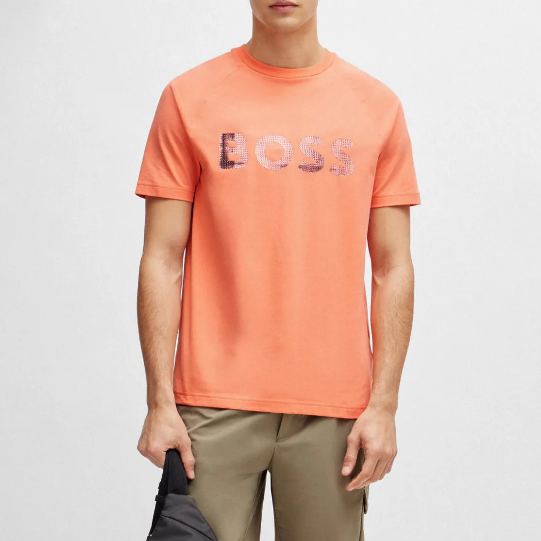 Hugo Boss Graphic T-Shirt Orange