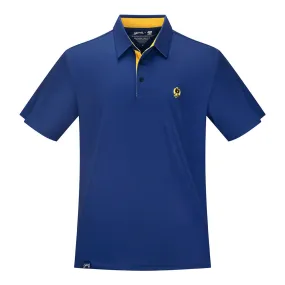 Jerry Garcia | Eco-Friendly Performance Polo | Navy Wolf